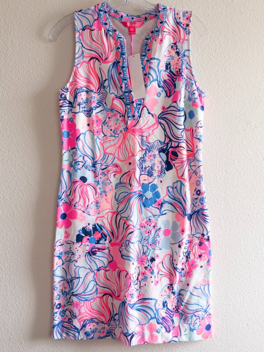 NWT Lilly Pulitzer Camari Shift Dress in Prosecco Pink size S